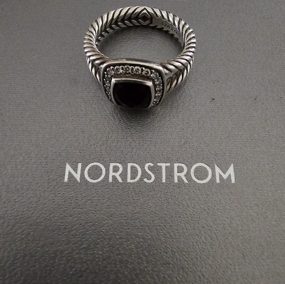 David Yurman Onyx Ring - Picture 3 of 9